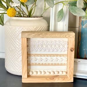 🌿NEW! Farmhouse style wood sign or shelf decor